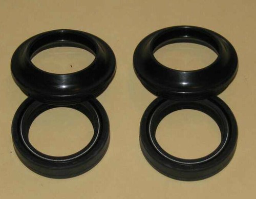 Fork seals with dust - with,
