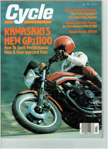July 1981 cycle motorcycle - july,