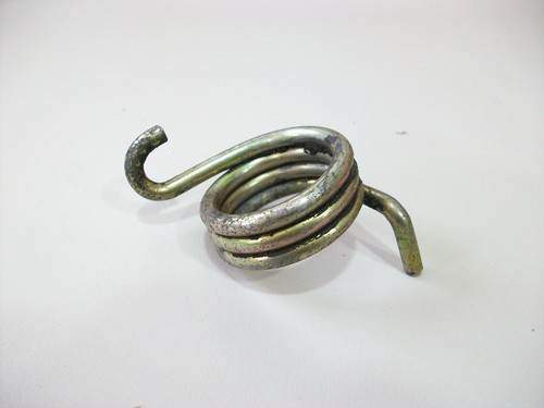 Spring brake pedal shaft