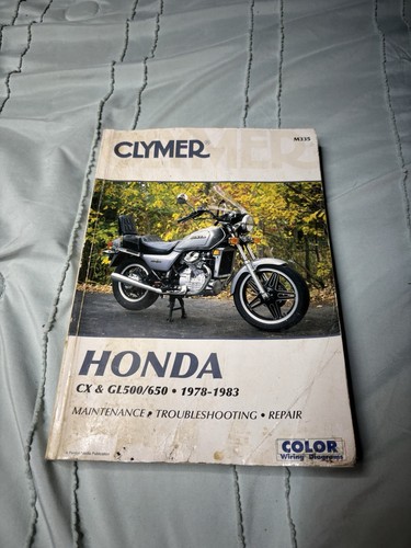 Clymer manual honda - cx, &